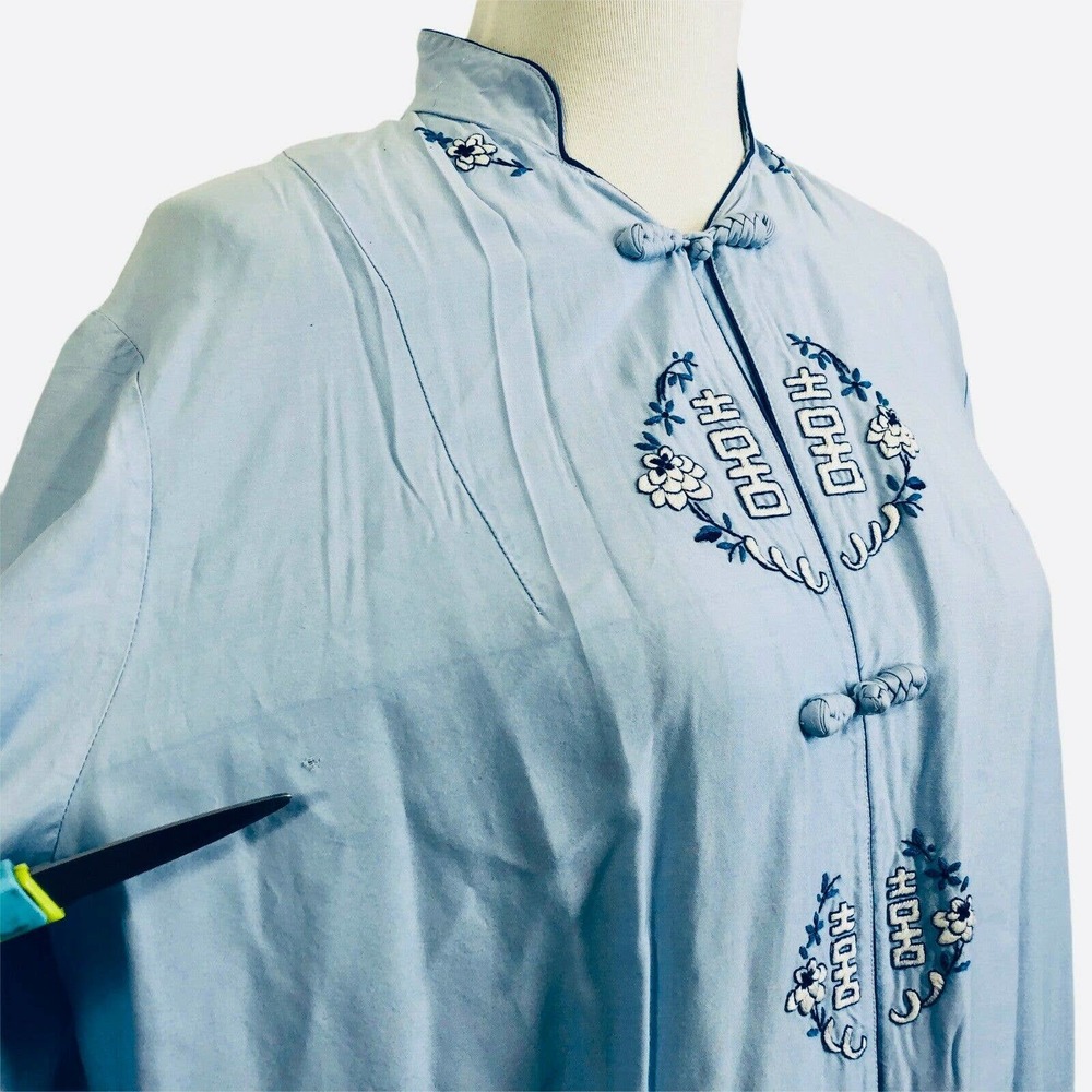 Vintage Mandarin Fashions Kimono Robe - Picture 7 of 14